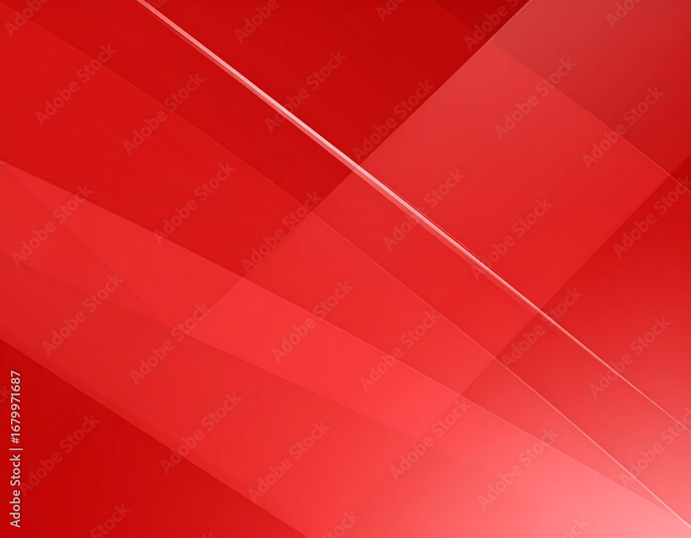 Obraz premium Abstract red geometric background