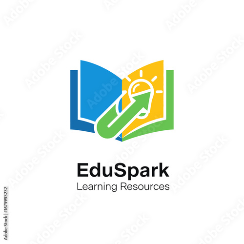 EduSpark logo:  A vibrant symbol of learning and growth.