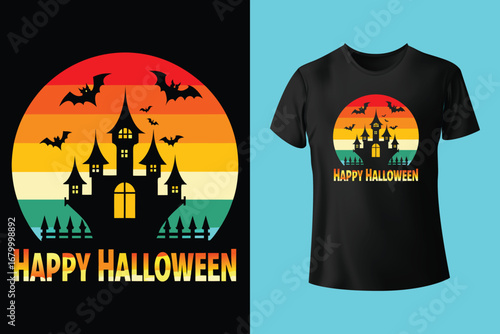 T-rex in Christmas and halloween vector t-shirt design