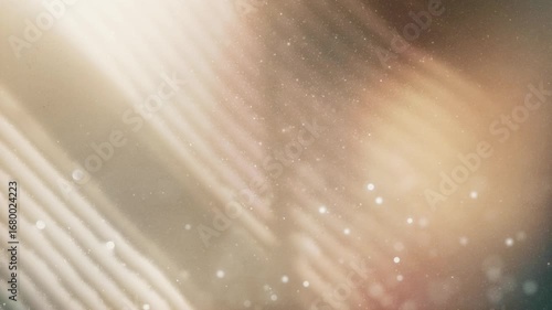 Beautiful Volumetric Light, with Floating Dust Particles Motion Background.