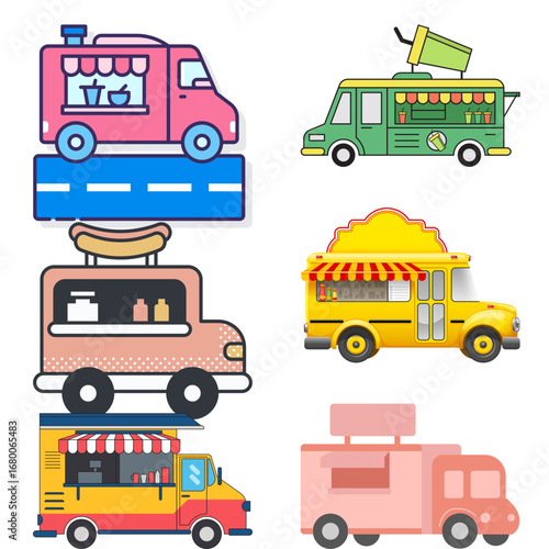 Food Trucks Mobile Restaurants and Culinary Concepts on Wheels