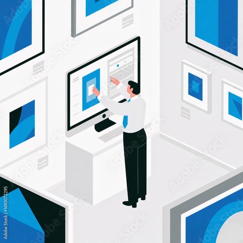 Visitors Exploring Historical Museum Exhibits