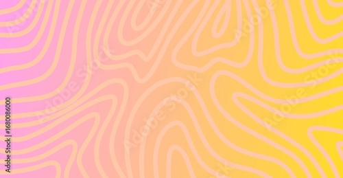 Abstract wavy background. Contour lines background. Doodle wavy line background