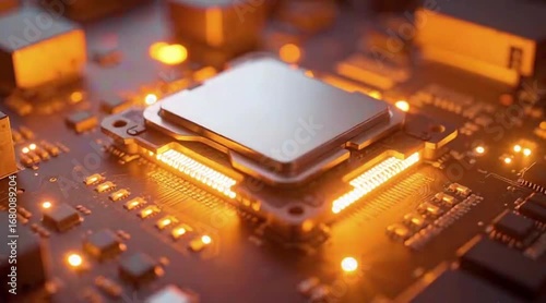 Illuminated Core of Digital Power on a Precision Circuit Board