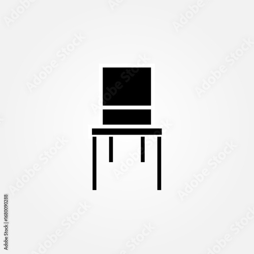 chair icon symbol illustration vector eps10 logo template design pattern seamless bright minimal design flat design realistic style simple design modern design