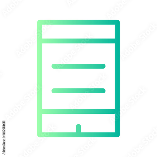 ereader gradient icon