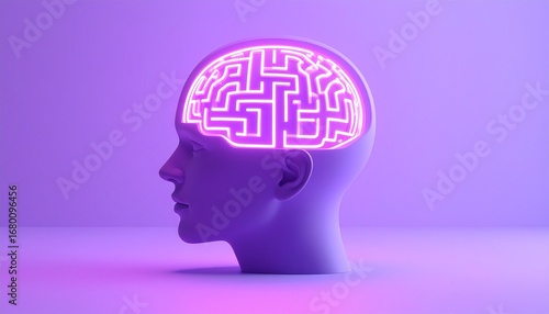 The neon maze inside the brain