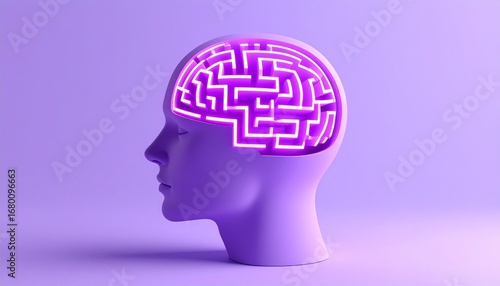 The neon maze inside the brain