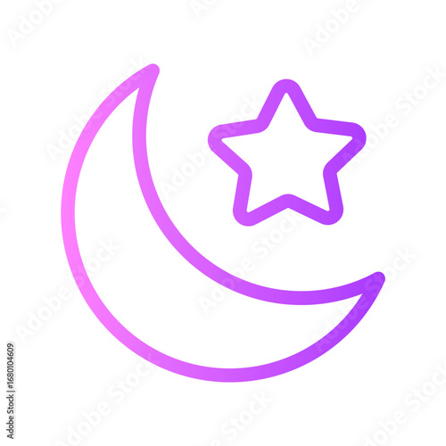 night gradient icon
