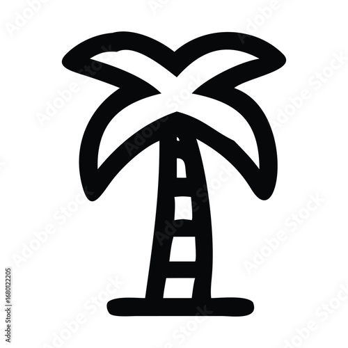 Vector design of a black and white kanji cross symbol with a minimalist artistic illustration