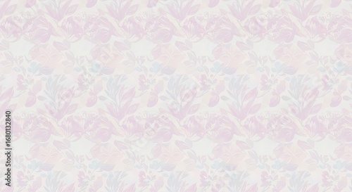 Subtle Floral Texture – Romantic Watercolor Flower Backdrop