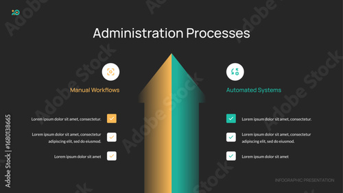 Business Comparison Infographic