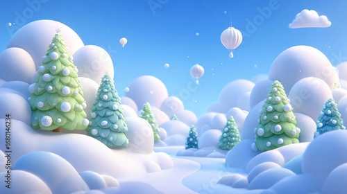 Winter Wonderland Cloud Forest