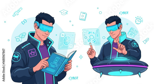Futuristic learning and interaction in augmented reality with advanced technology