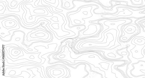 Topographic map background geographic line map with seamless ornament design. Abstract pattern with lines White wave paper curved reliefs abstract background.