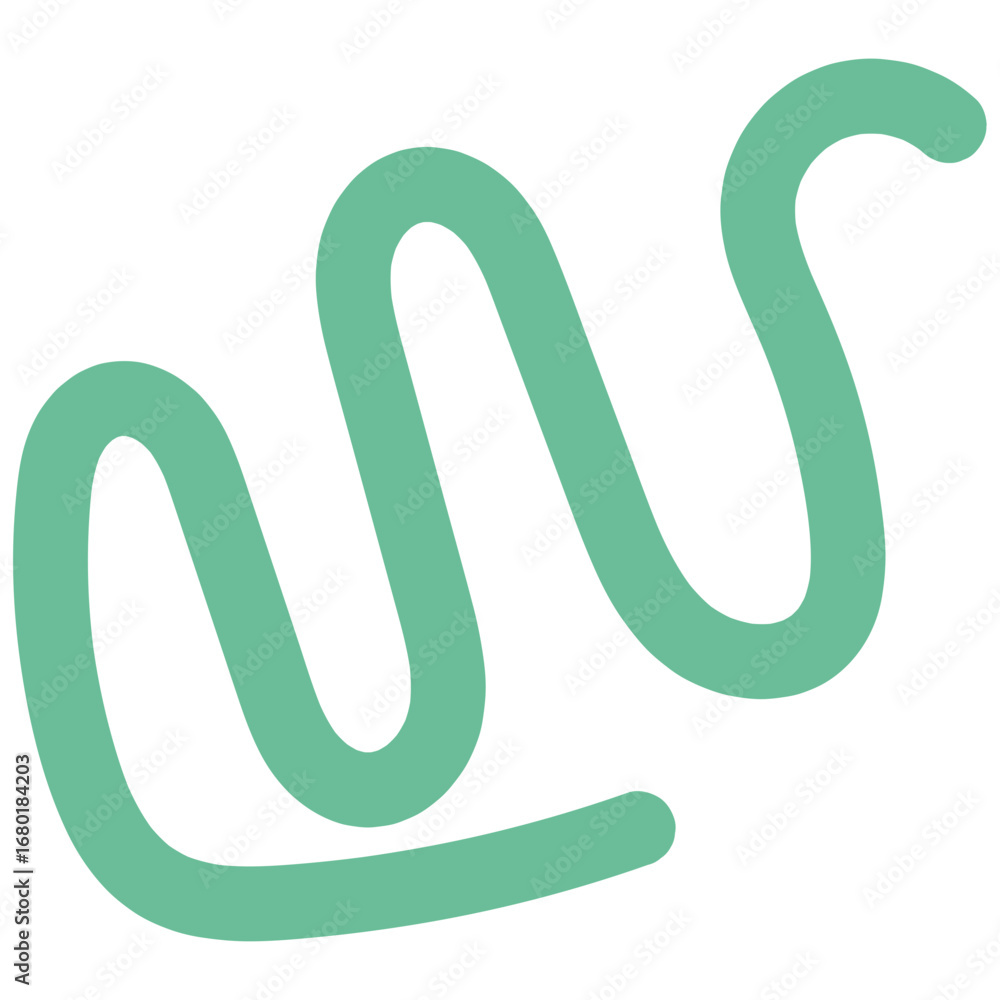 Fototapeta premium wavy line