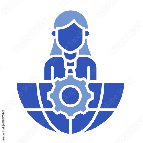 Management  Icon Set Multiple Style Collection