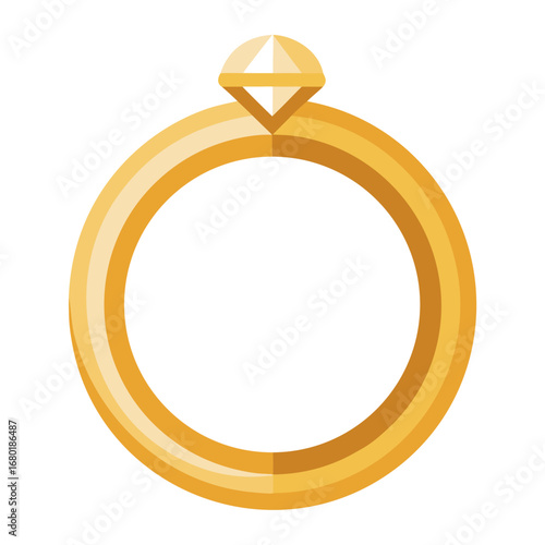 gold ring with diamonds