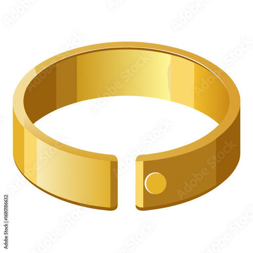 3d rendered illustration of a gold coin