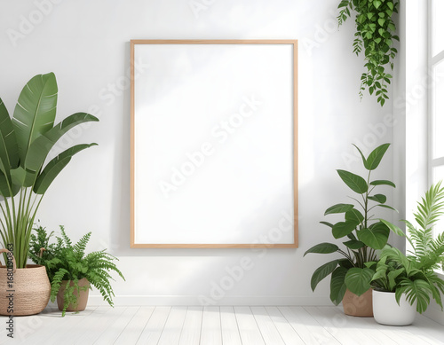 wooden frame