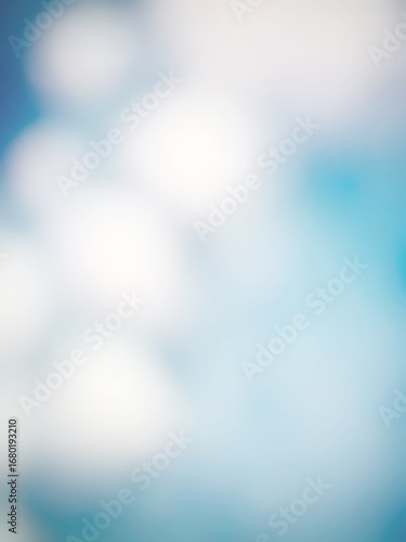 Soft blue sky abstract background