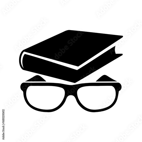 Icon of a book and glasses suggesting reading or learning