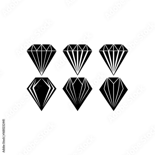 6 different diamond pleat cascade curtain silhouet