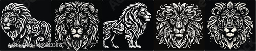Tribal Lion Guardian of the Forest