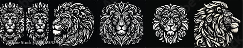 Tribal Lion Guardian of the Forest
