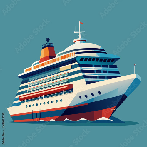 Cruise Ship illustration