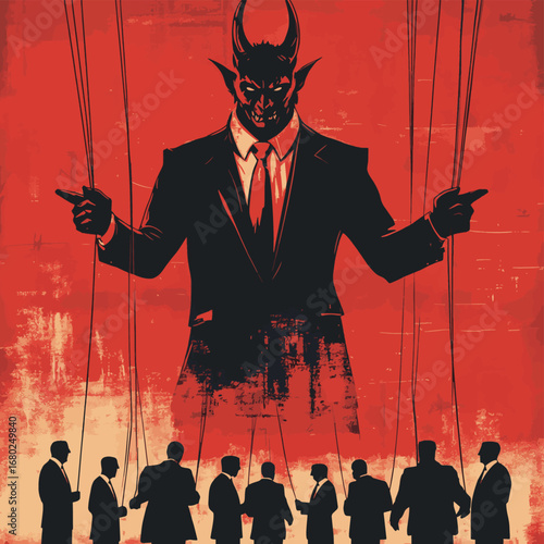 Devil as a puppeteer