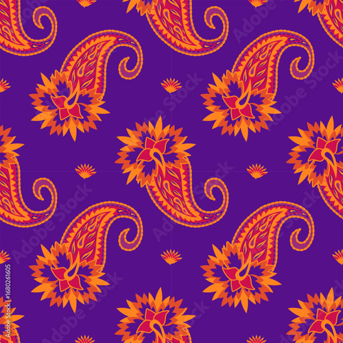 elegant paisley pattern for wallpaper background and textile beautiful paisley originated in persia and paisley is popular in Iran india scotland this paisley design is good for dress shawl scarf rida