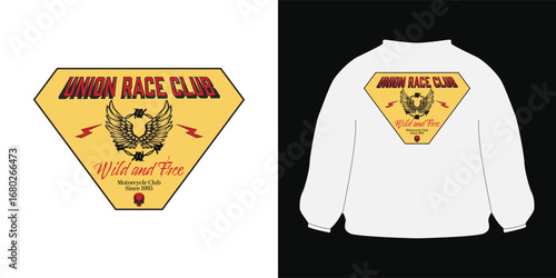 Vintage Motorcycle Club Jacket Design Collection