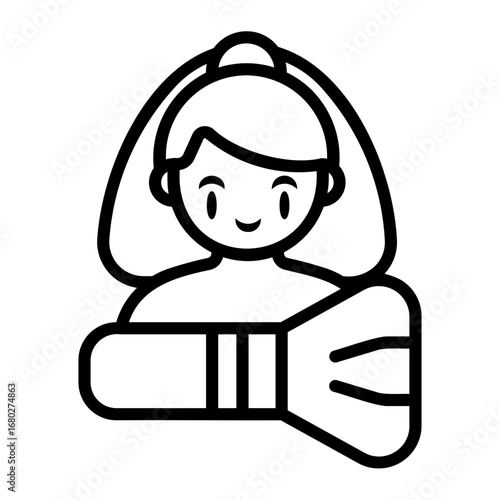 makeup Line Icon