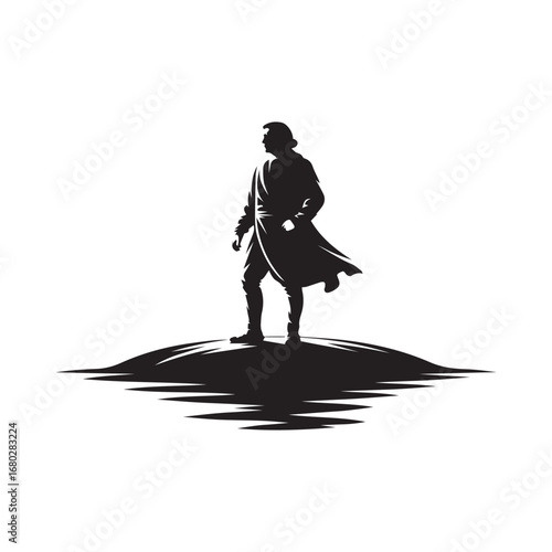 Columbus Day Silhouette Icon Vector Designs