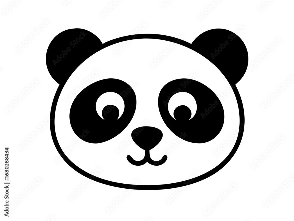 Fototapeta premium 🐼 Panda Face