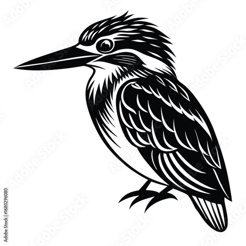 bird silhouette vector design illustration.