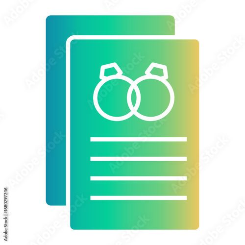 contract Gradient icon