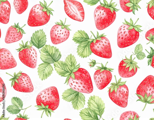 Strawberry Freshness Pattern