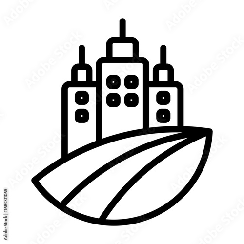 Urbanization Icon