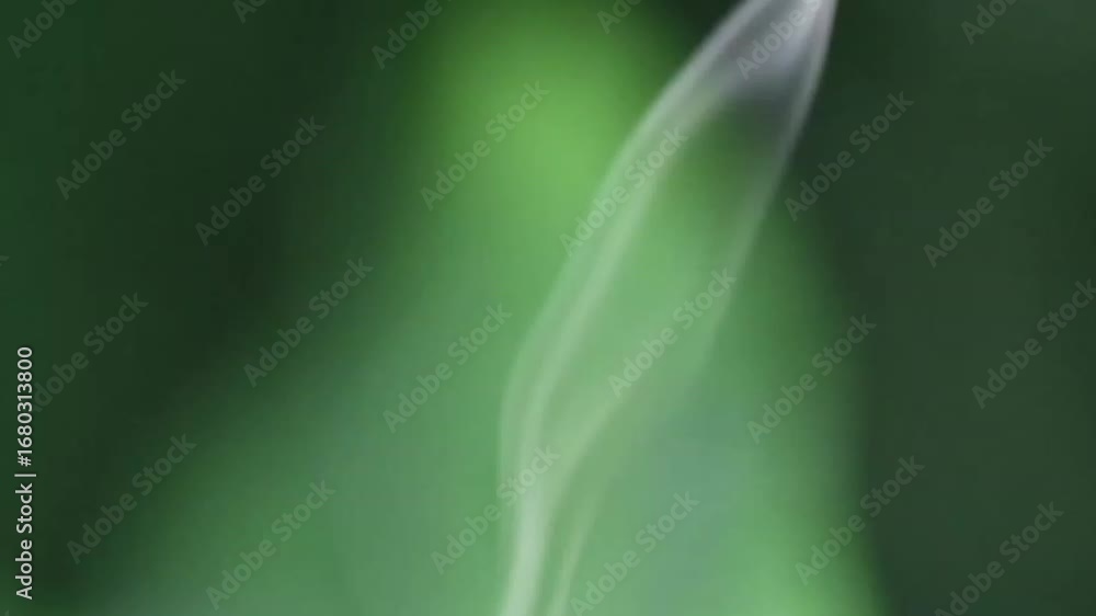 green smoke background