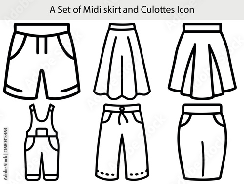 Skirts culottes shorts overalls fashion icons midi skirt