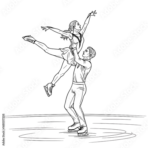 Dynamic Artistic Gymnastics Performance Capturing Athletic Grace and Skill