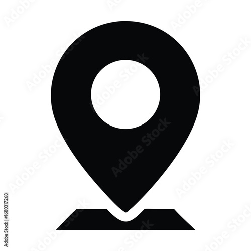 Location icon logo vector design template