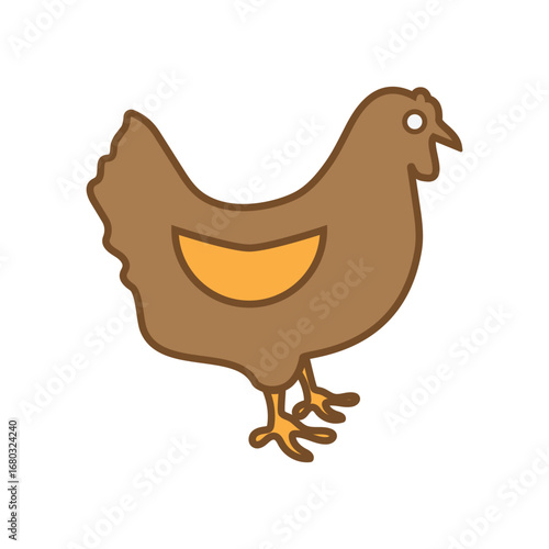 Chiken logo rooste
