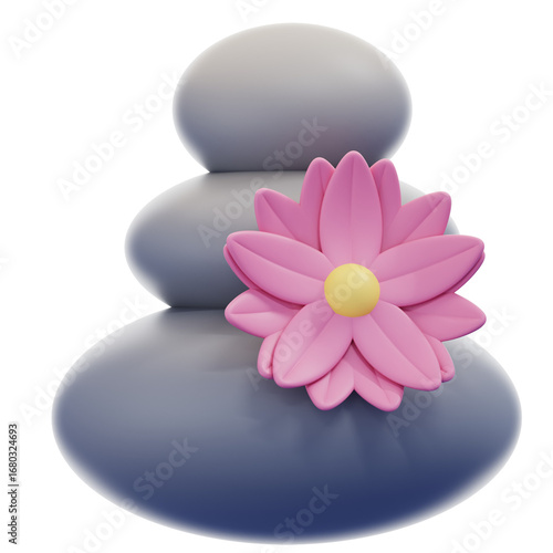 Photography Japanese Stone Decoration 3D Icon