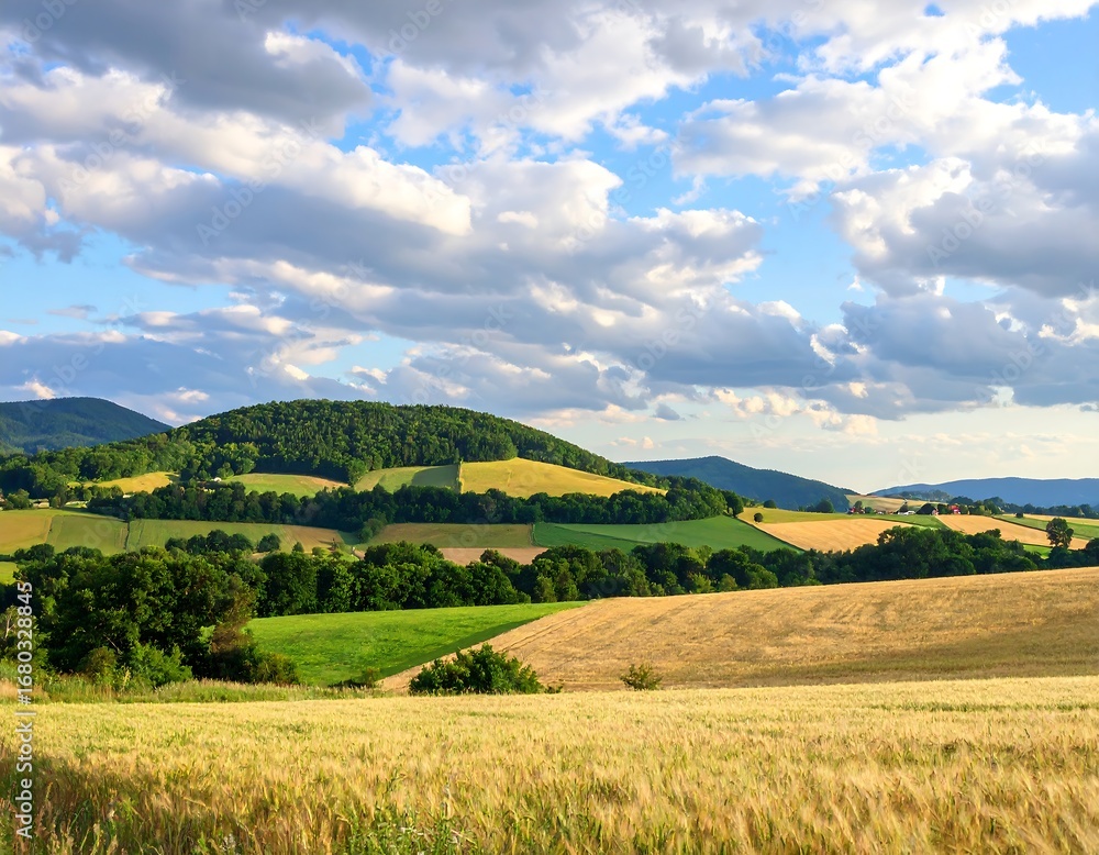 Obraz premium Panoramic rural landscape (5)