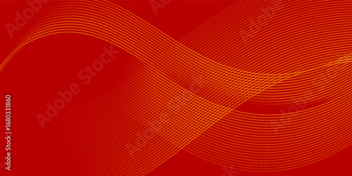 Abstract background for design with bright graphic element of fire flames on both sides of the compositions with blank space inside