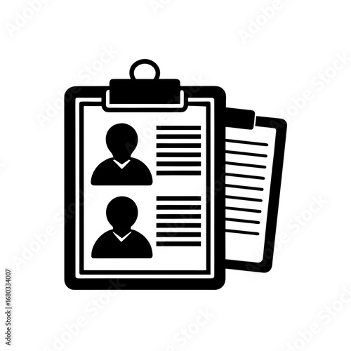 clipboard copy  paste vector silhouette 