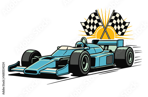Race car racing. Racing Team Design. Super Car Racing Illustration Design. Super sports racing car. Sports car drifting. Fast wheels challenge. Racing club Illustration. Automobile speed race poster.